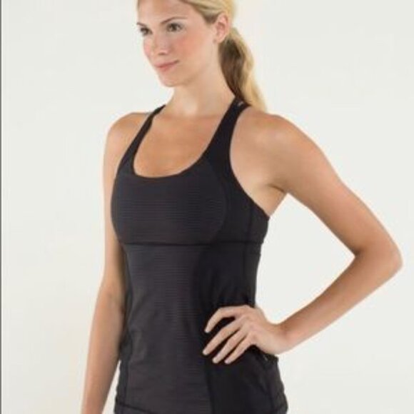 Lululumen Energy Bra Black Size 8 - Picture 4 of 4